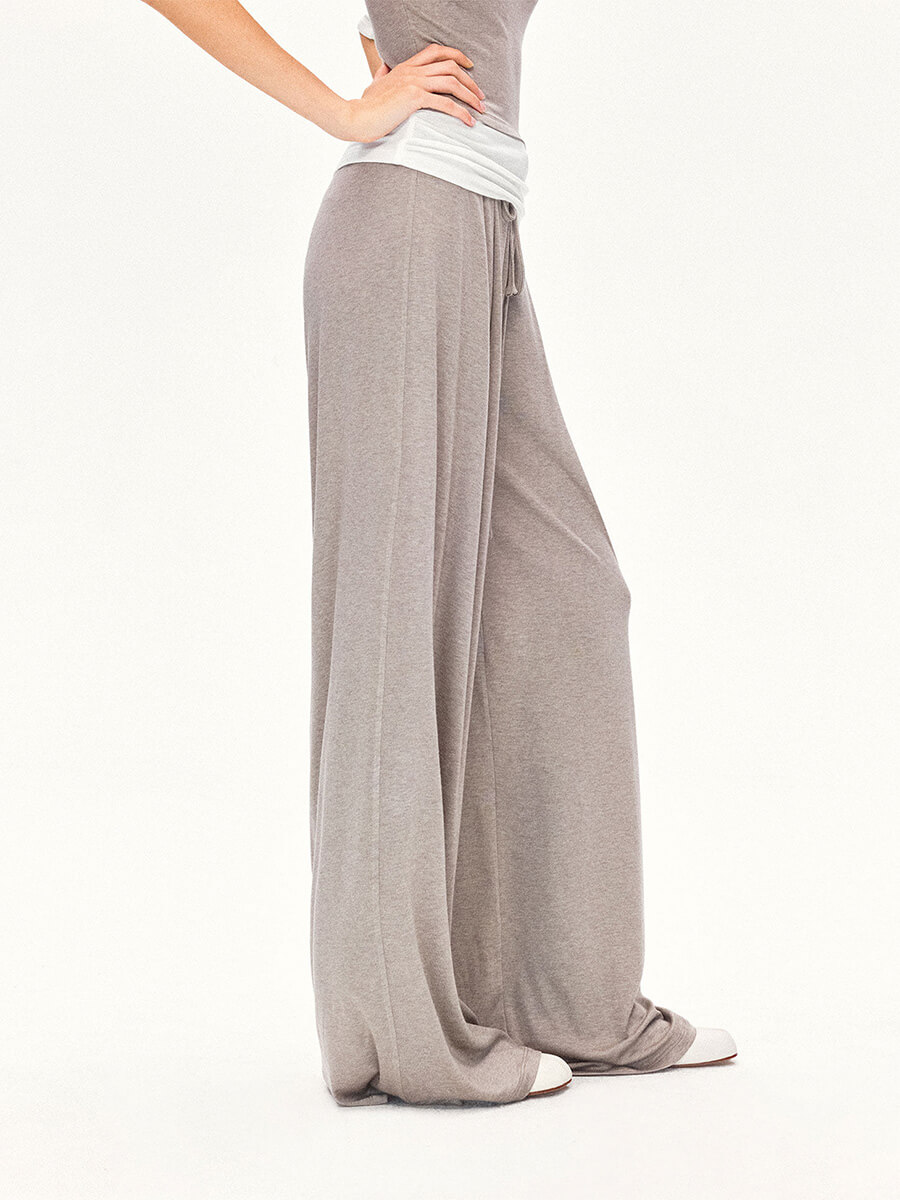 Wool-Lyocell Convertible Yoga Pants - Image 2